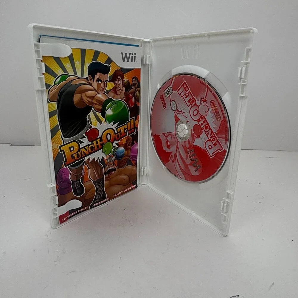 Punch-Out!! Wii (Nintendo Wii, 2009) Boxing Game Complete W/ Manual